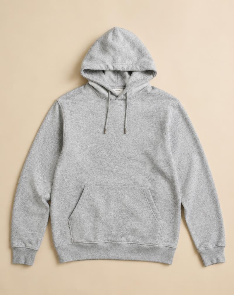 Grey Marl Hoodie